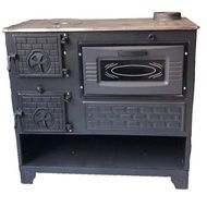Отопительно-варочная печь МастерПечь ПВ-05 с духовым шкафом, 8.5 кВт