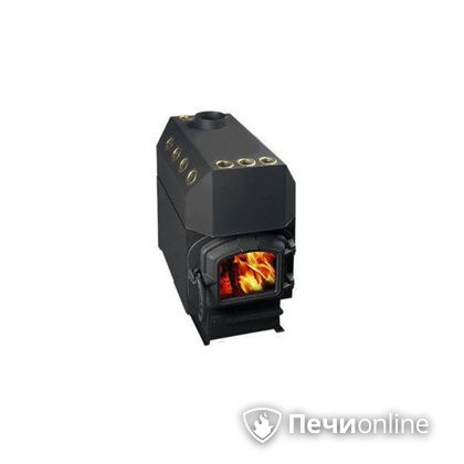 Отопительная печь Конвектика Ставр 200 чугунная дверца со стеклом в Челябинске