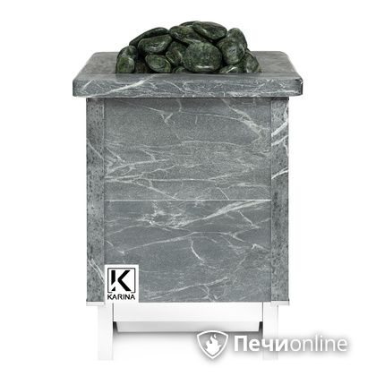 Электрическая печь Karina Quadro 9 кВт mini Талькохлорит в Челябинске