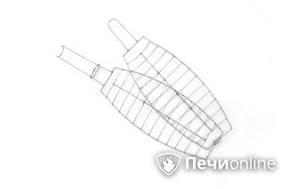 Аксессуар для приготовления на огне Технокерамика Решетка для рыбы в Челябинске
