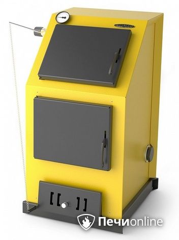 Твердотопливный котел TMF Оптимус Автоматик 20кВт АРТ под ТЭН желтый в Челябинске
