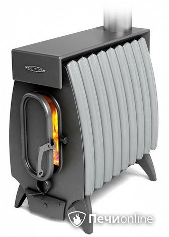 Отопительная печь TMF Огонь-Батарея 9 Лайт антрацит-серый металлик в Челябинске