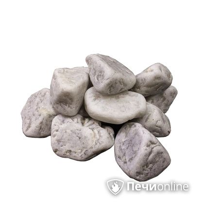 Камни для бани Огненный камень Кварц шлифованный отборный 10 кг ведро в Челябинске