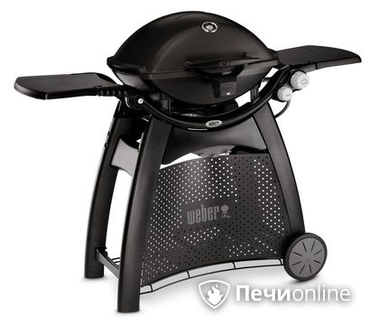 Гриль газовый Weber Q 3200 Black Line на тележке черный в Челябинске